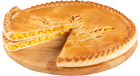 Сладкий пирог с яблоком